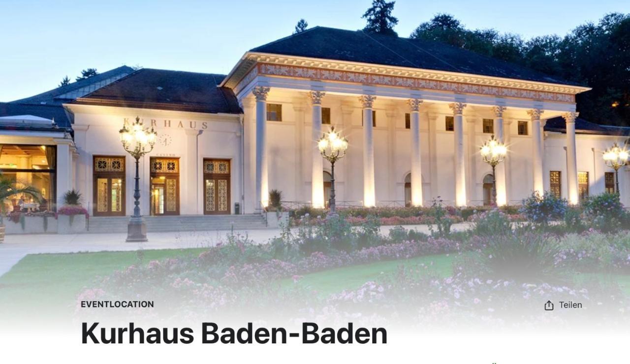 Luxus Apartment Am Fremersberg - Zentral - Mit Sauna & Badewanne Baden-Baden Exterior photo